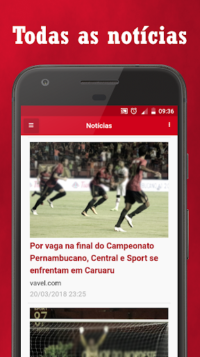 Android application Sou Sport - Notícias do Leão screenshort