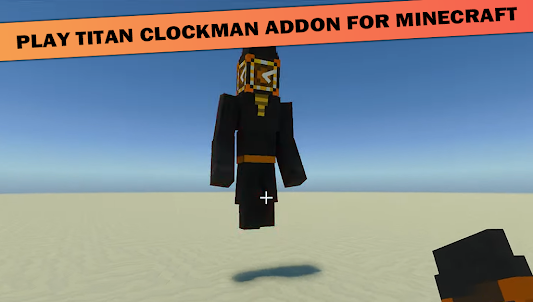 Titan ClockMan in Minecraft PE