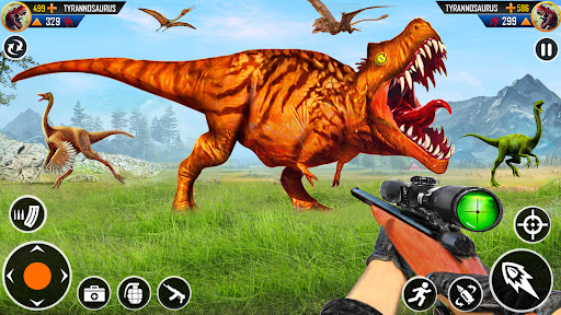 Dino Hunter Zoo Hunting Games  screenshots 1