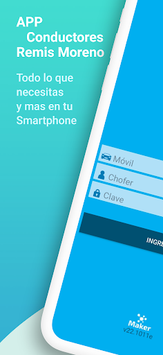Android application Conductores - Remis Moreno screenshort
