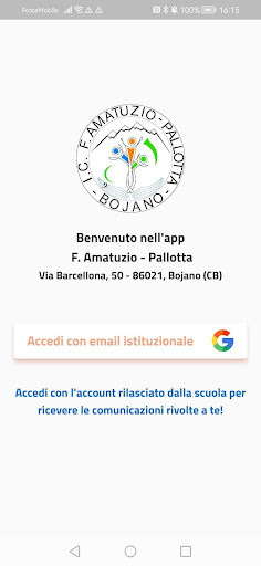 Android application IC Bojano F. Amatuzio Pallotta screenshort