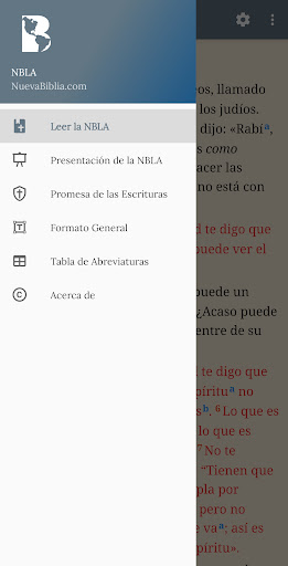 NBLA-Nueva Biblia d/L Américas Screen 3