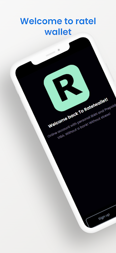Android application Ratel Wallet Online Banking screenshort