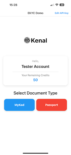 Kenal eKYC Demo