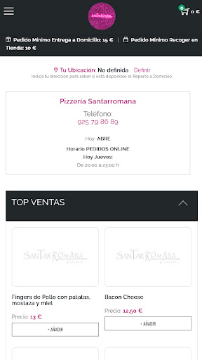 Pizzería Santarromana Screen 2