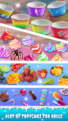 アイスクリームロール：カップケーキゲームのおすすめ画像4