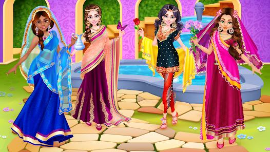 Captura de Pantalla 6 Indian Princess Dress Up android