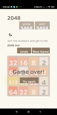 #2. 2048 Lite Game (Android) By: U Essentials 2021