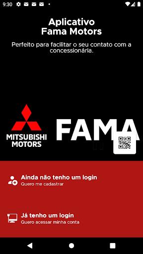 Android application Fama Motors screenshort