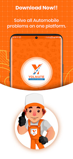 Android application Yolmate – Mechanic Shop Nearby screenshort