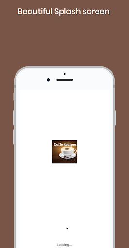 Android application Coffee Recipes screenshort