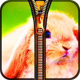 Rabbit Zipper Lock Screen icon
