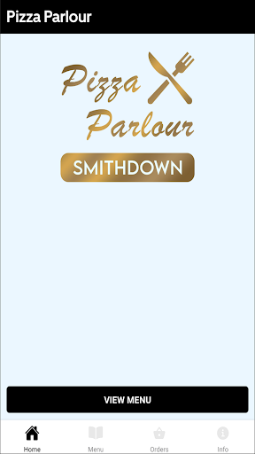Android application Pizza Parlour Smithdown screenshort