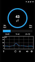 Metals Detector: EMF detector