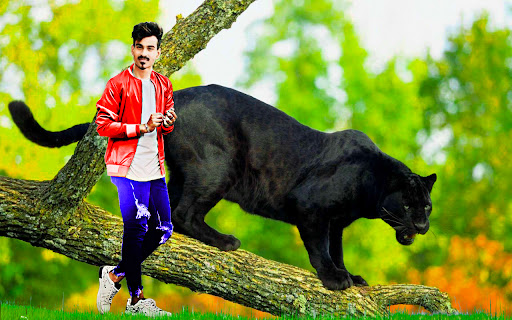 Black panther photo editor