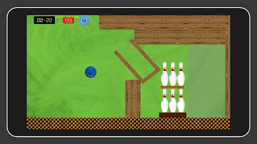 Android application 2D Simple Bowling screenshort