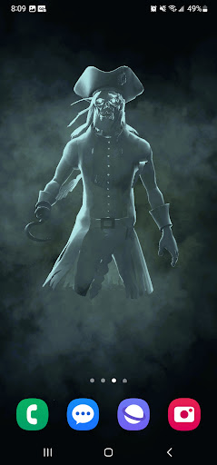 Skeleton Pirate Live Wallpaper Screen 3
