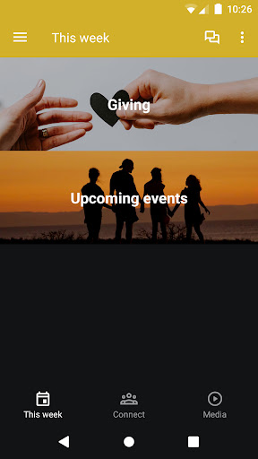 Android application Lifeline Church screenshort