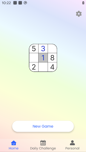 Android application Sudoku Puzzles screenshort