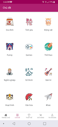 SWING - Thiết Kế Áo Thun - Mua Screenshot 4 - AppWisp.com