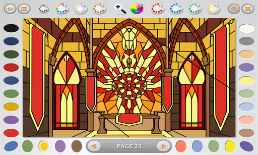 Intricate Coloring 1 Places