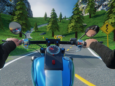 Captura 6 Motorcycle Long Road Trip Game android