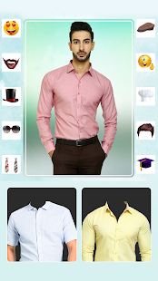 Men Formal Shirt Photo Editor Screenshot
