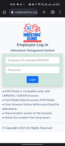 Android application IC AMS screenshort
