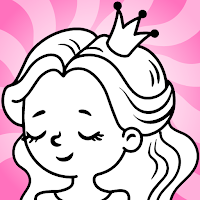 Coloring pages for little princesses