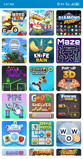 Android application POKI - 100+ Games in One App screenshort