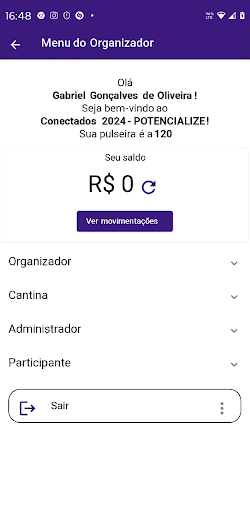 Conectatos App - Potencialize Screen 3