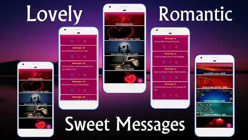 Android application Love Messages for Boyfriend screenshort