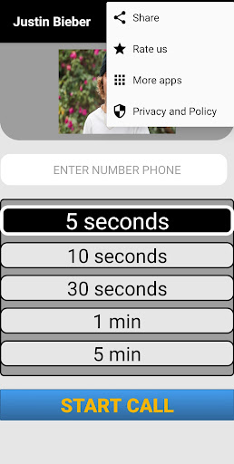 Justin Bieber Fake Call Prank