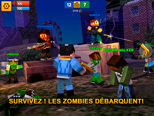 Télécharger Gratuit Block City Wars: Pixel Shooter with Battle Royale APK MOD (Astuce) screenshots 4