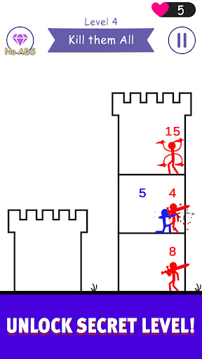 Screenshot of Number Castle