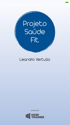 Android application Projeto Saúde Fit screenshort