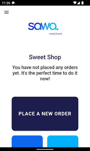 Android application SAWA Merchant screenshort