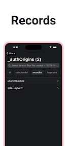 Pocketbase Mobile — POK screenshot