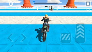 Moto Racing 3D Super Heroes - Screenshot 1