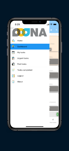 OOONA Manager Screen 2