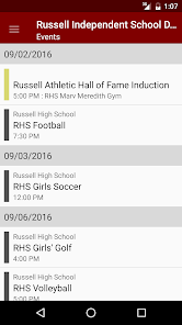 Captura de Pantalla 3 Russell Independent Schools android