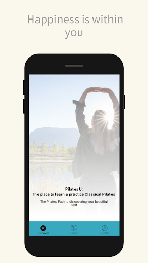Android application PilatesU screenshort