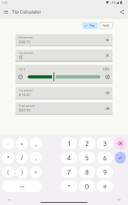 TipMate – Smart Tip Calculator screenshot
