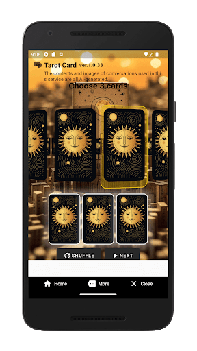 m4tarot : AI, tarot, 타로 Screen 2