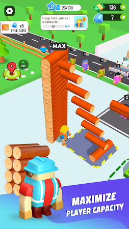 Game screenshot Wood Factory – Lumber Tycoon hack