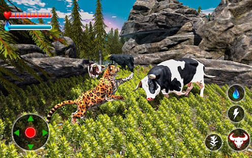 Angry Bull Attack Forest 3D 2.0 APK screenshots 3