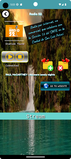 Android application Radio San Luis Potosí Mexico screenshort