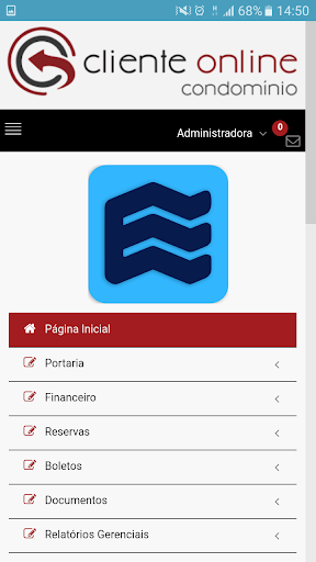 Android application Eleva Condomínios screenshort