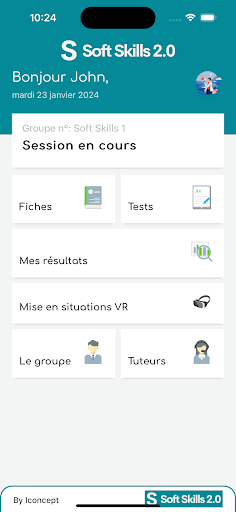 Android application Soft Skills 2.0 screenshort