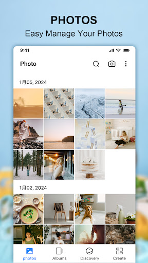 Android application Photo Gallery & Video Gallery screenshort